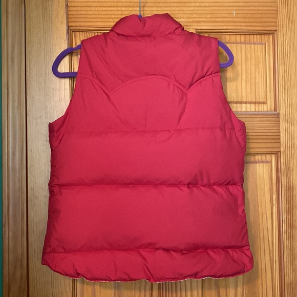 Reversible Puffer Vest Down Vest - Picture 2 of 8